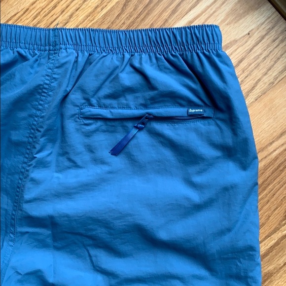 Authentic Supreme Light Blue Warm Up Pant FW18 - Picture 3 of 8